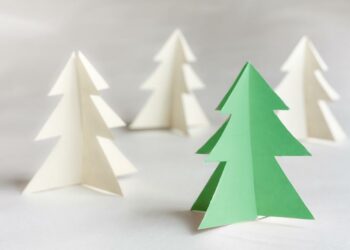 Comment faire un petit sapin de Noël ?
