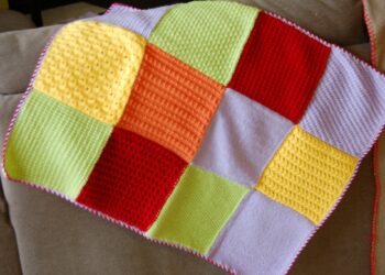 Comment faire un plaid en tricot ?