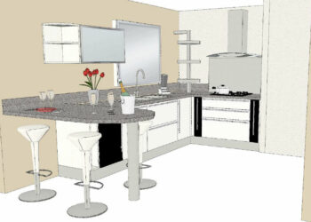 Comment faire un plan 3D d'une cuisine ?