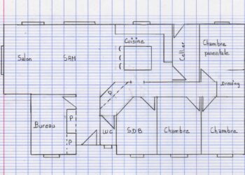 Comment faire un plan de chambre sur papier ?