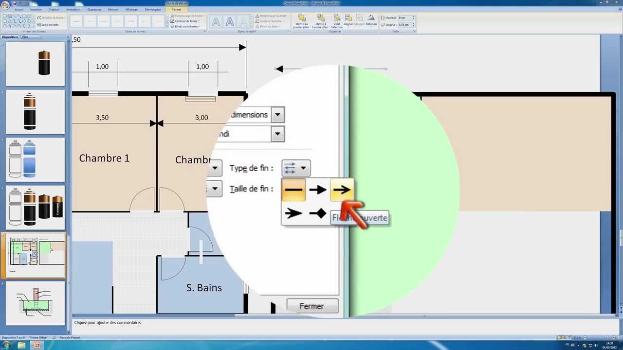 Comment faire un plan de maison avec Word