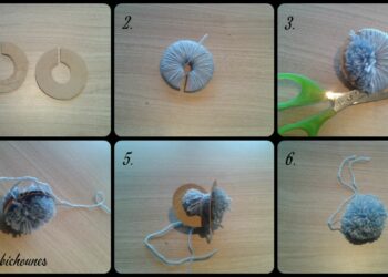 Comment faire un pompon avec de la laine sans carton ?