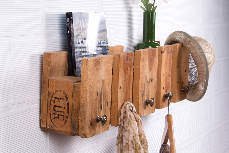 Comment faire un porte manteau avec des palettes