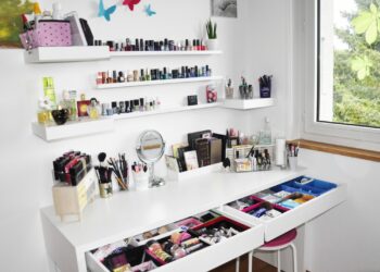 Comment faire un rangement de maquillage ?