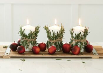 Comment faire un set de table pour Noël ?