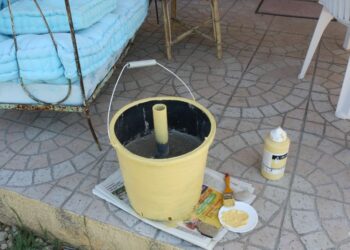 Comment faire un support pour parasol ?