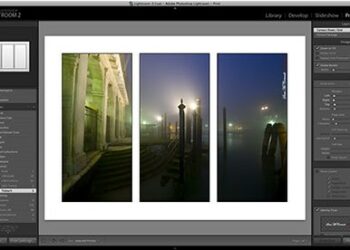 Comment faire un triptyque dans Lightroom ?