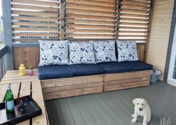 Comment faire une banquette extérieure ?