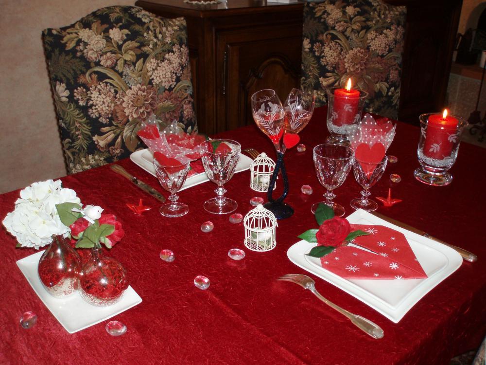 Comment faire une belle table pour la Saint-valentin