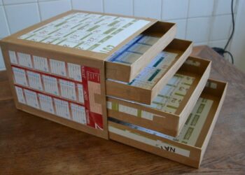 Comment faire une boîte en carton avec tiroir ?