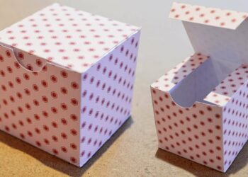 Comment faire une boite en papier avec une feuille A4 ?
