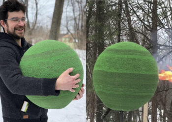 Comment faire une boule avec du grillage ?