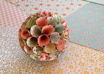 Comment faire une boule avec un papier ?
