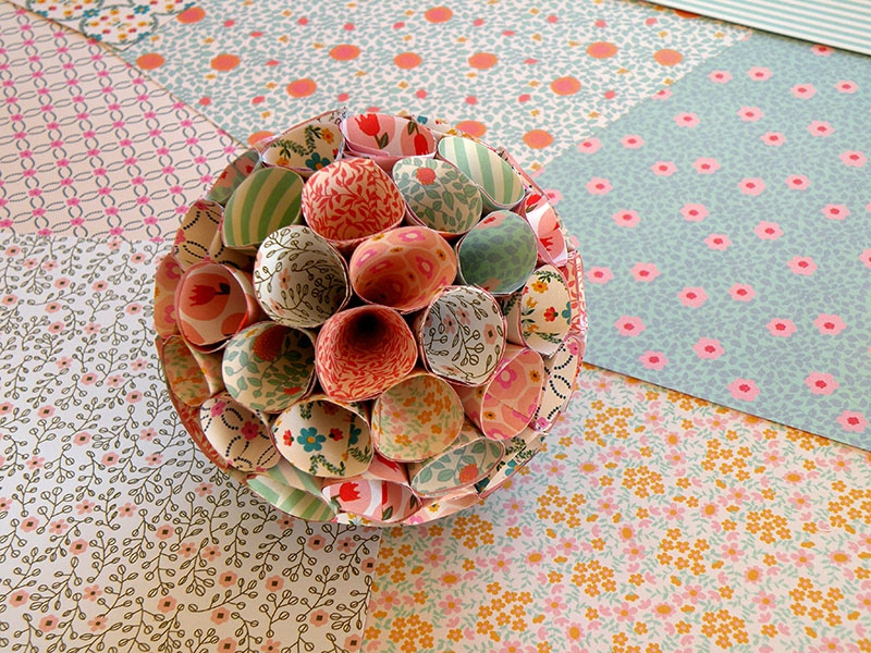 Comment faire une boule avec un papier