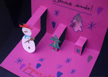 Comment faire une carte de vœux en Pop-up ?