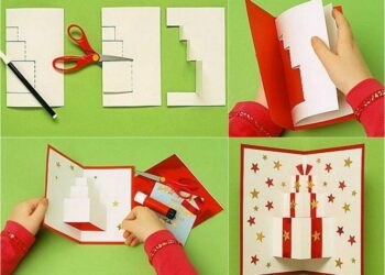 Comment faire une carte en 3D pour Noël ?