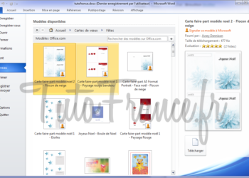 Comment faire une carte postale avec Microsoft Word ?