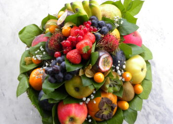 Comment faire une corbeille de fruits pour Noël ?
