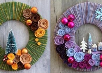 Comment faire une décoration de Noël avec du carton ?