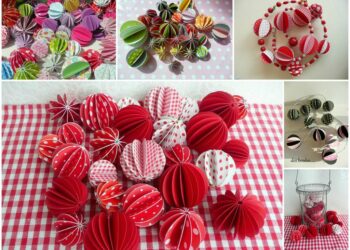 Comment faire une décoration de Noël en papier ?