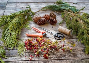 Comment faire une guirlande avec des branches de sapin ?