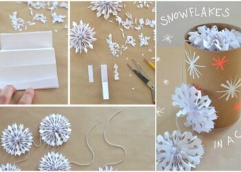 Comment faire une guirlande de Noël Soi-même ?