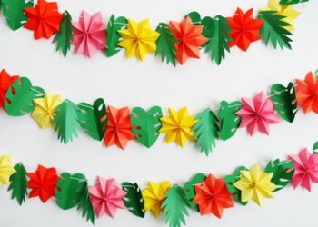 Comment faire une guirlande de Noël en papier ?