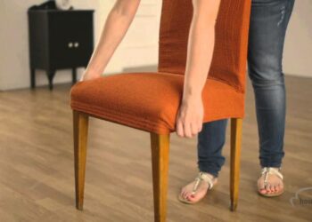 Comment faire une housse pour un dossier de chaise ?