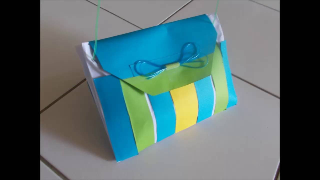 comment faire une pochette avec du papier