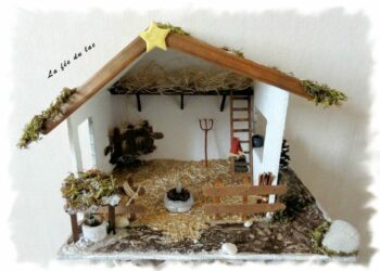 Comment faire une maison pour la crèche de Noël ?