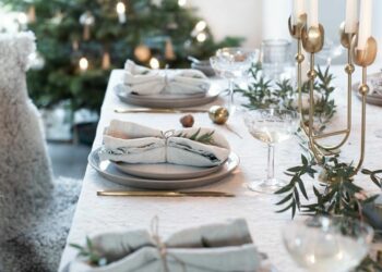 Comment faire une nappe de Noël ?