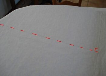 Comment faire une nappe en couture ?