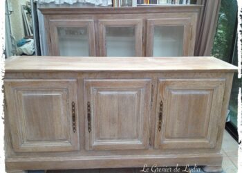 Comment faire une patine blanc sur un meuble ?