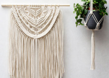 Comment faire une suspension murale en macramé ?