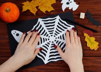 Comment faire une toile d'araignée fait maison ?