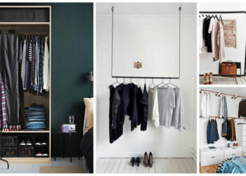 Comment fermer une penderie ouverte ?