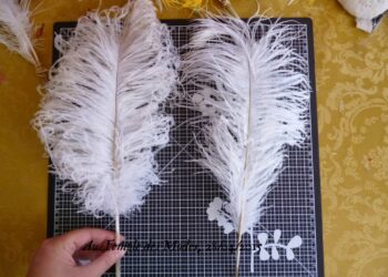 Comment fixer des plumes ?