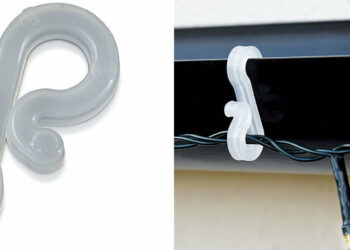 Comment fixer guirlande extérieure au mur ?