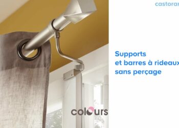 Comment fixer un rideau de porte sans percer ?