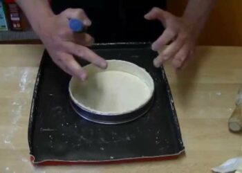 Comment foncer une tarte rectangulaire ?