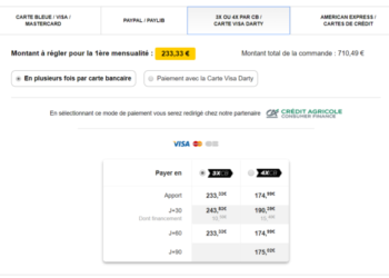 Comment fonctionne le paiement en plusieurs fois ?