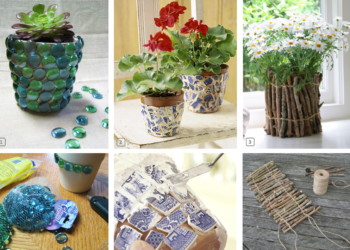 Comment garnir un grand pot de fleur ?