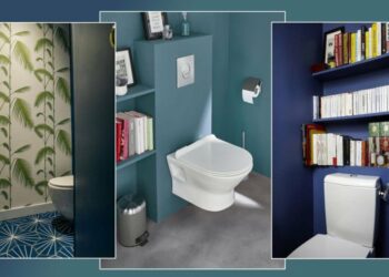 Comment habiller les murs des toilettes ?