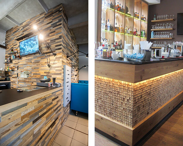 Comment habiller un comptoir de bar