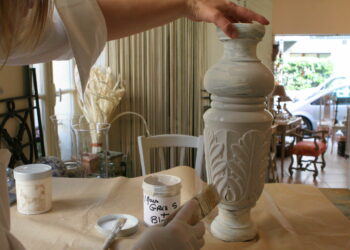 Comment habiller un pied de lampadaire ?