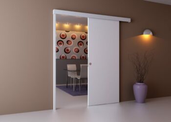 Comment habiller une porte coulissante ?