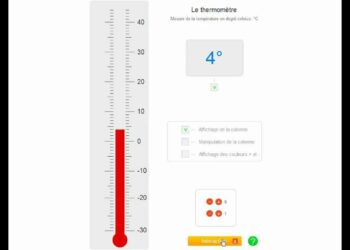 Comment lire la température sur un thermomètre de Galilée ?
