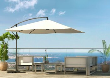 Comment maintenir un parasol déporté ?