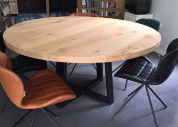 Comment mettre 3 pieds sur une table ronde ?