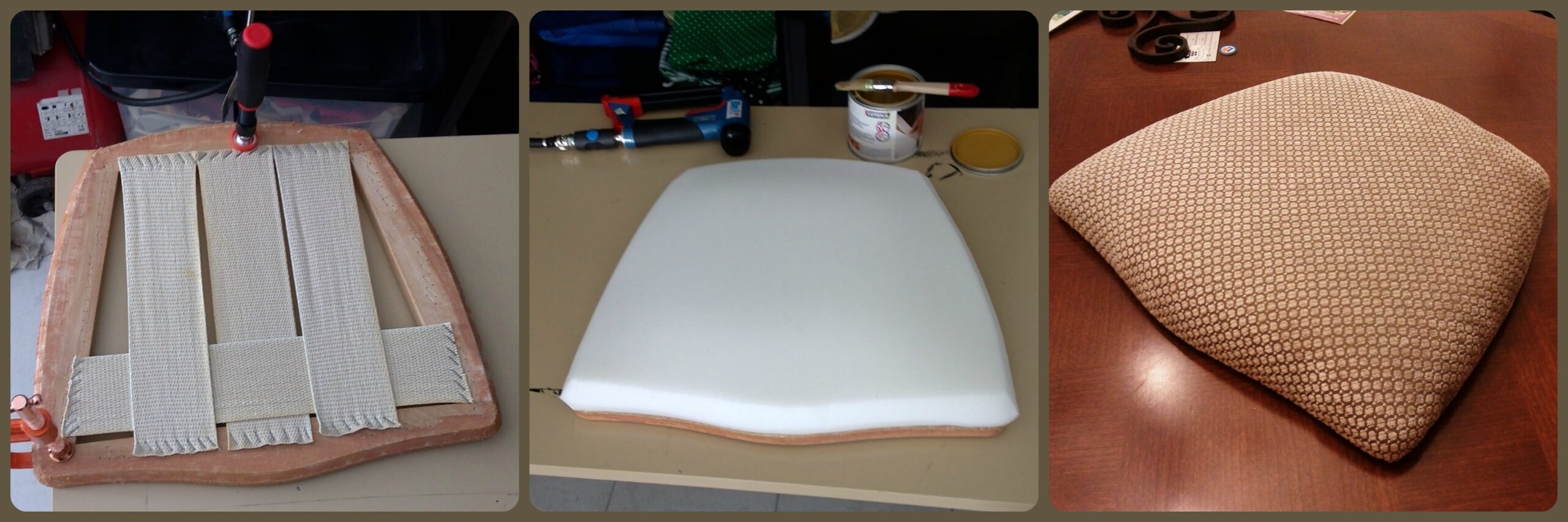 Comment mettre de la mousse sur une chaise